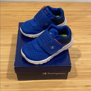 Champion Blue/Orange Sneakers Sz 6.5